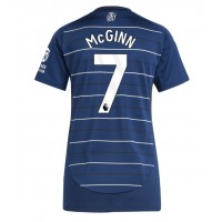 Maglia Calcio Aston Villa John McGinn #7 Terza Divisa Donna 2024-25 Manica Corta